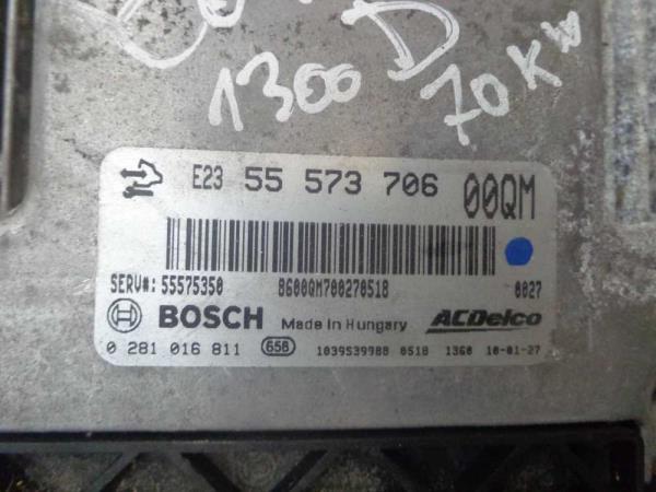 BOITIER ELECTRONIQUE OPEL CORSA D 1.3CDTI ( Z13DTE ) 00QM BOSH - Vue 2